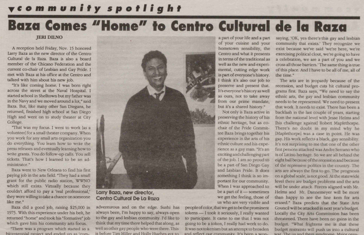 Living Fully, Learning Boldly: How the Larry T. Baza Memorial Scholarship Empowers Students